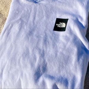 Youth extra large white north face hoodie.
